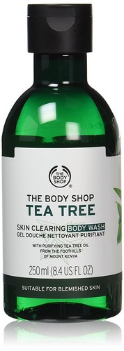 body shop tea tree body wash